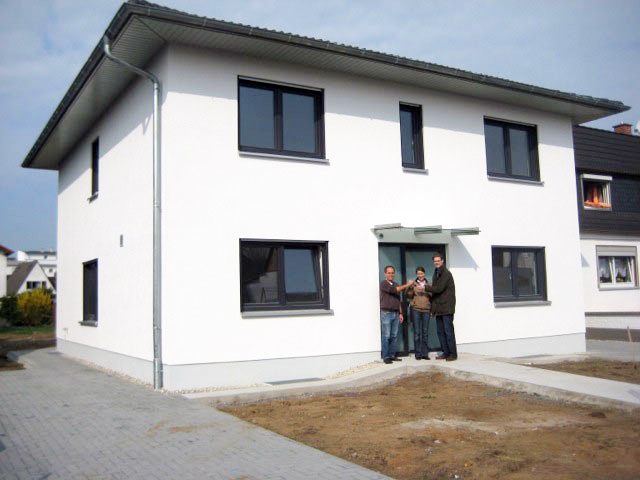 Schlüsselübergabe Neubau „Einfamilienhaus in Sprendlingen“